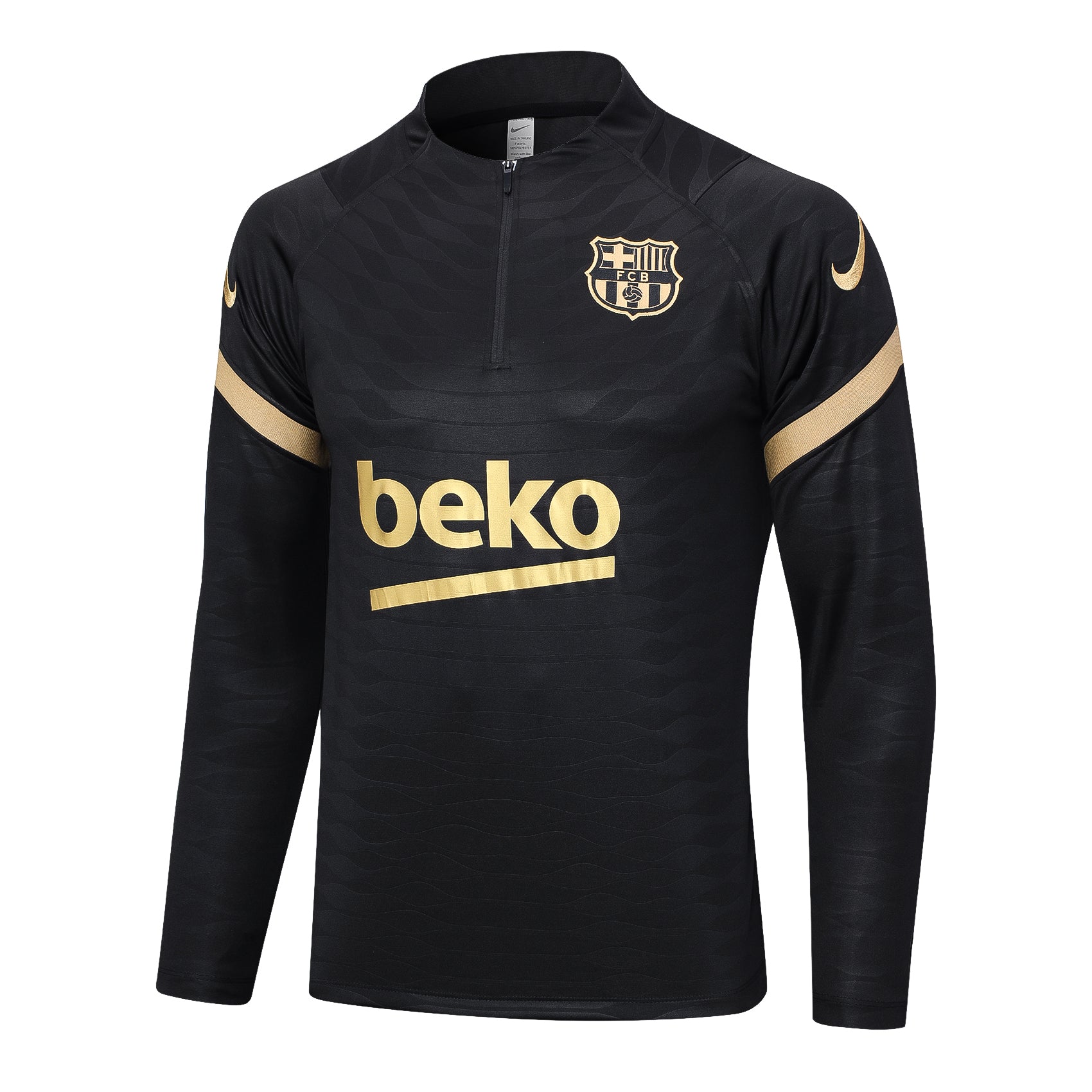 Conjunto Barcelona  Ziper Curto Preto