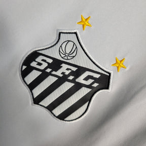 Camisa Santos 2023/24 Treino Branca e Cinza