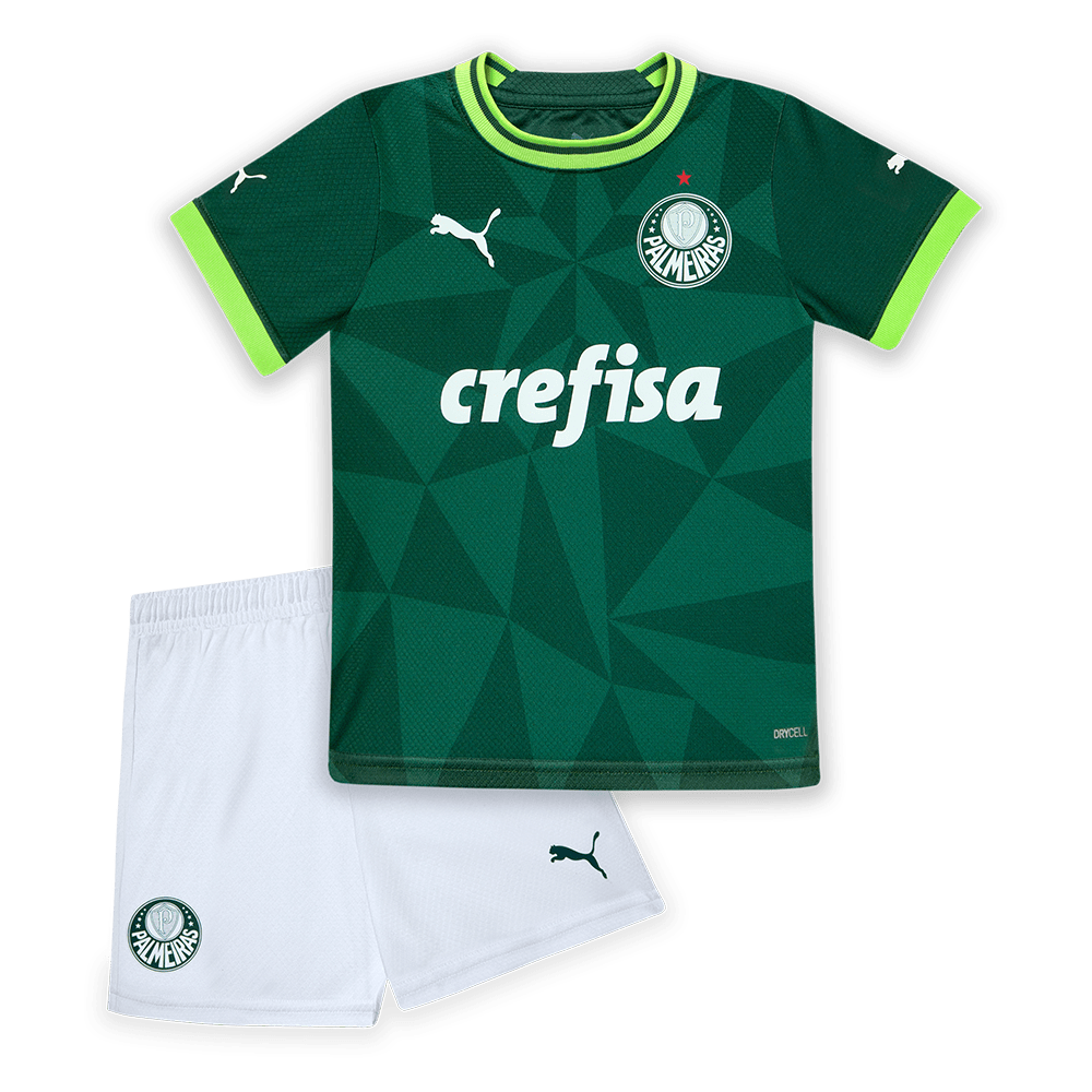 Conjunto Infantil Palmeiras 23/24 Home