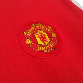 Camisa Retrô Manchester United Manga Longa 2010/11 Home