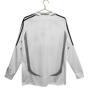 Camisa Retrô Real Madrid Manga Longa 2006/07 Home