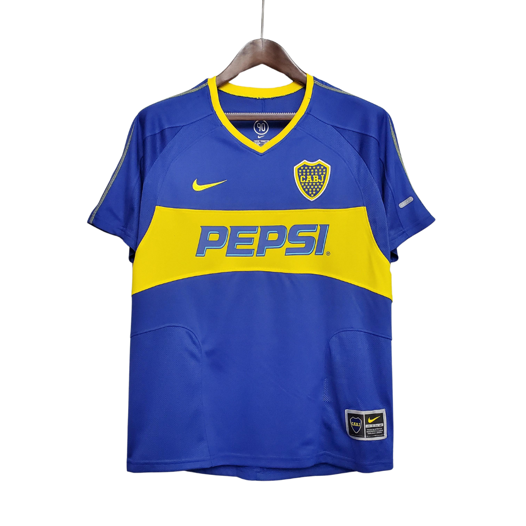 Camisa Retrô Boca Juniors 2003/04 Home