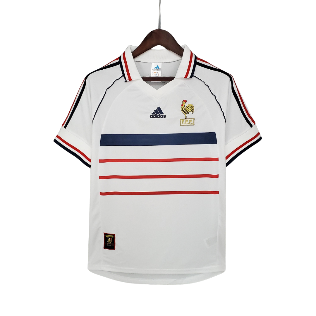 Camisa Retrô Seleção França 1998/98 Away