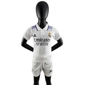 Conjunto Infantil Real Madrid 2022/23 - Home