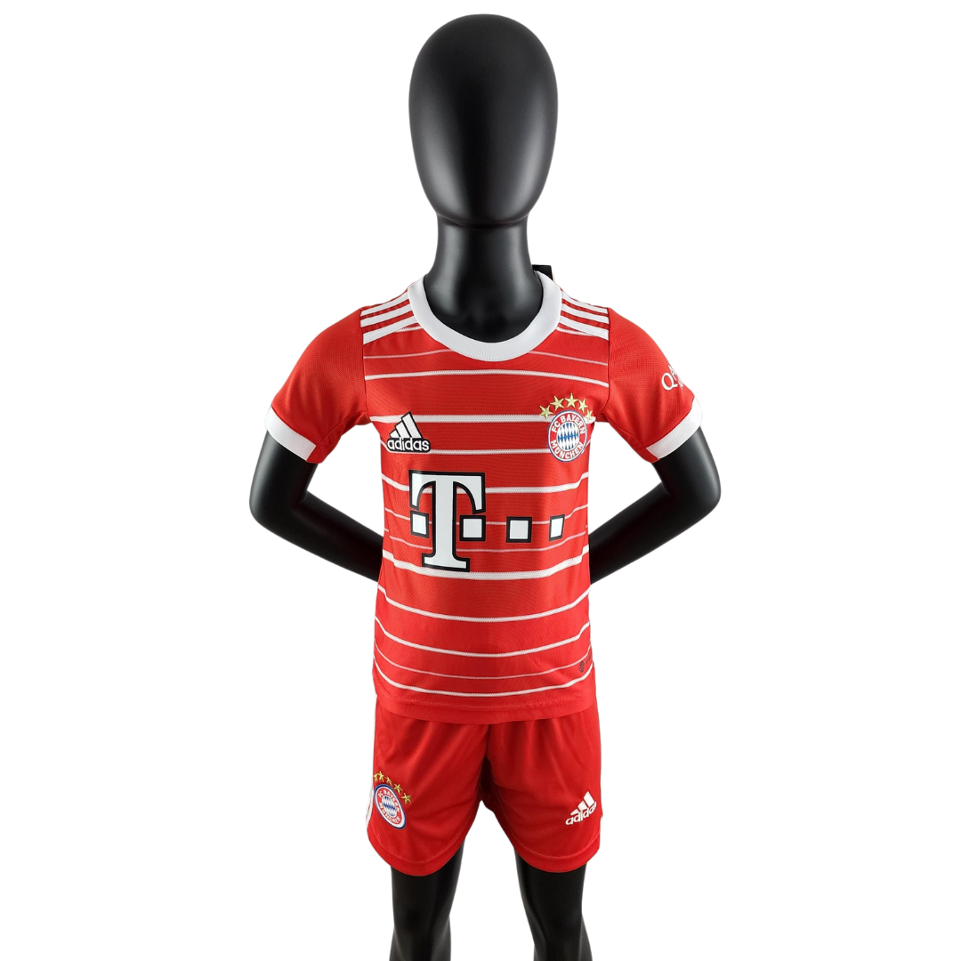 Conjunto Infantil Bayern de Munique 2022/23 - Home