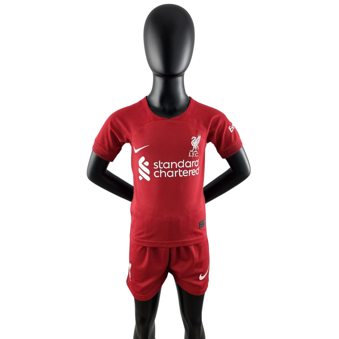 Conjunto Infantil Liverpool 2022/23 - Home