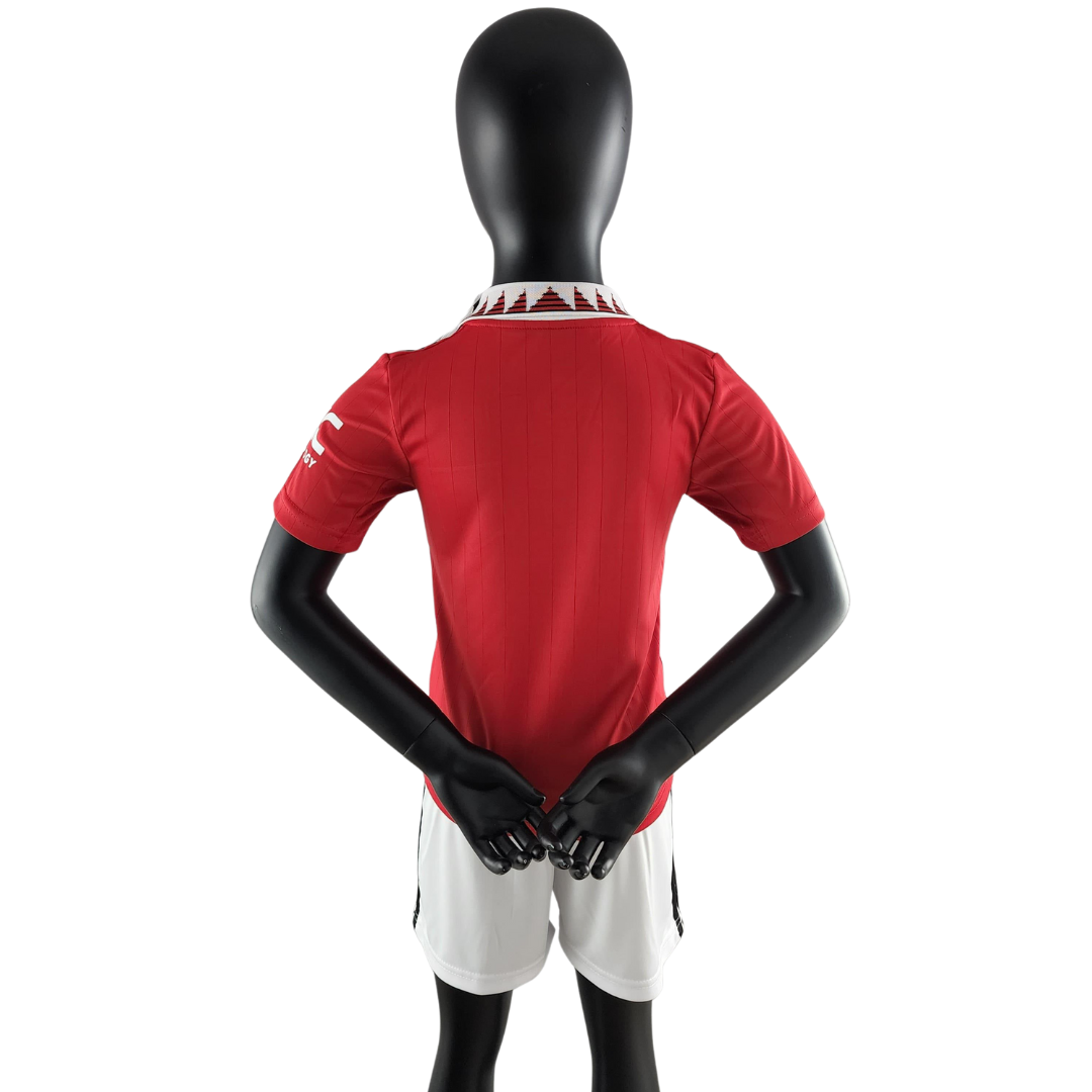 Conjunto Infantil Manchester United 2022/23 - Home