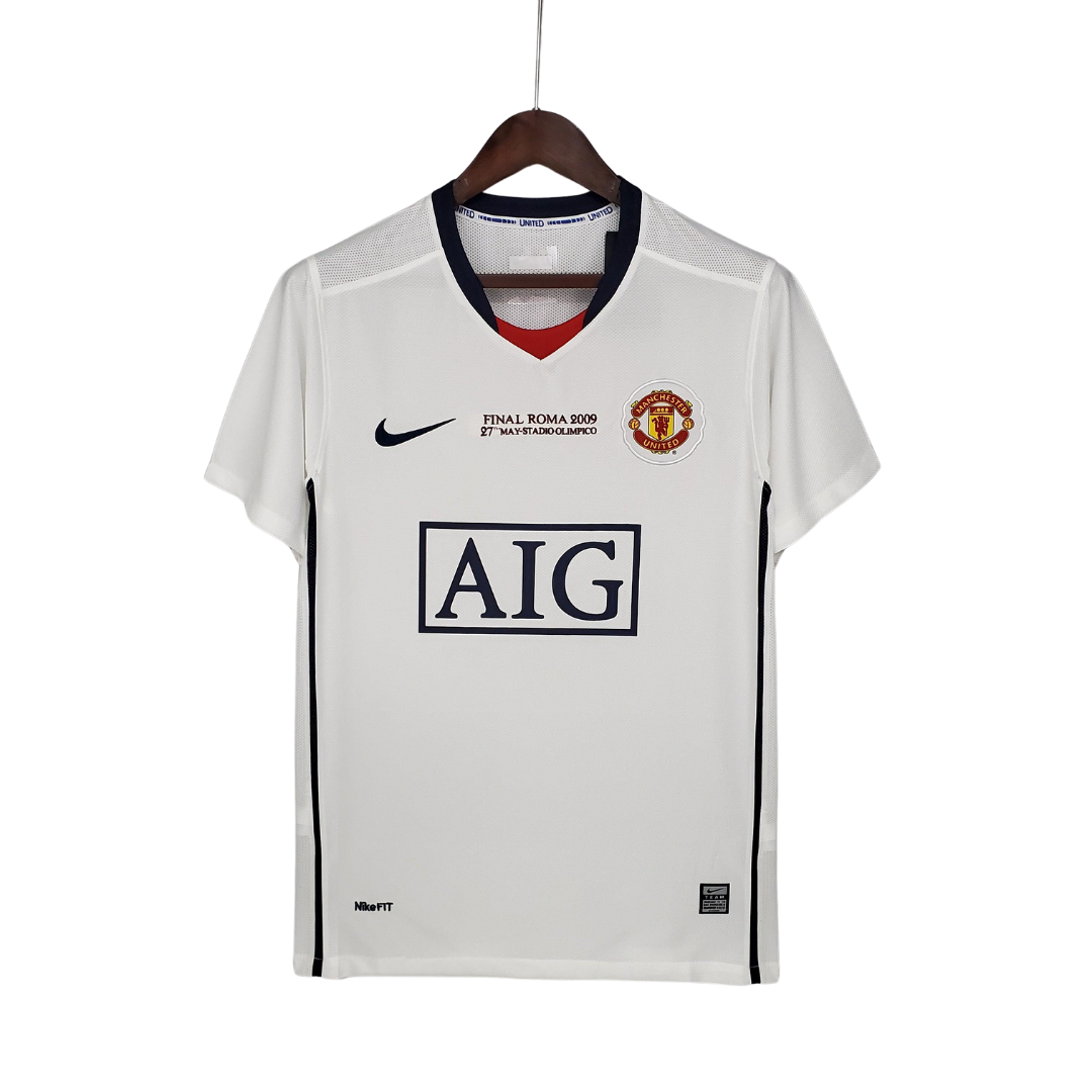 Camisa Retrô Manchester United 2008/09 Home Champions League Edition