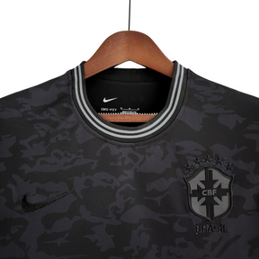 Camisa Seleção Brasil 2022/22 Edição Limitada All Black