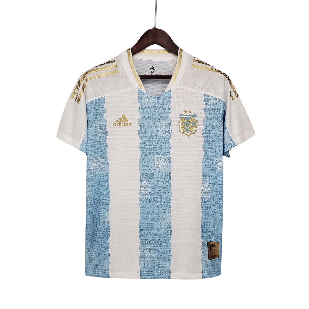 Camisa Seleção Argentina 2020/21 Edição Comemorativa Maradona