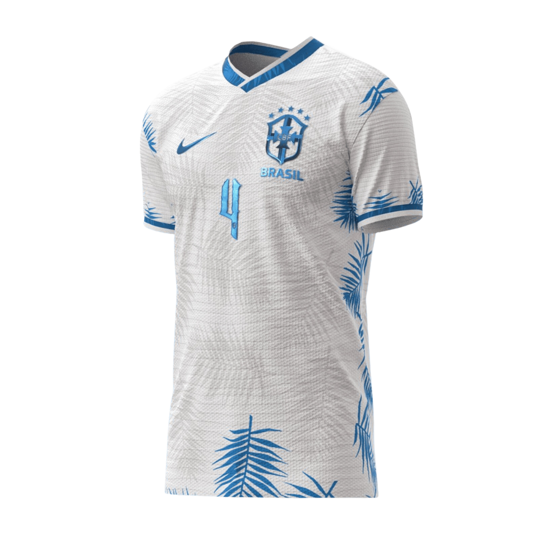 Camisa Seleção Brasil 2022/22 Edição Limitada Branca