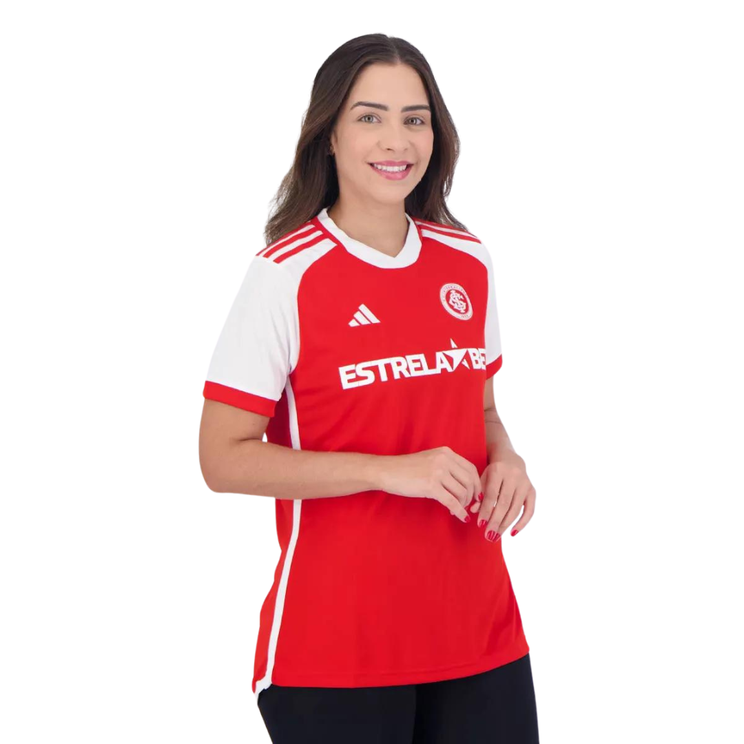 Camisa Feminina Internacional 2024/25 Home