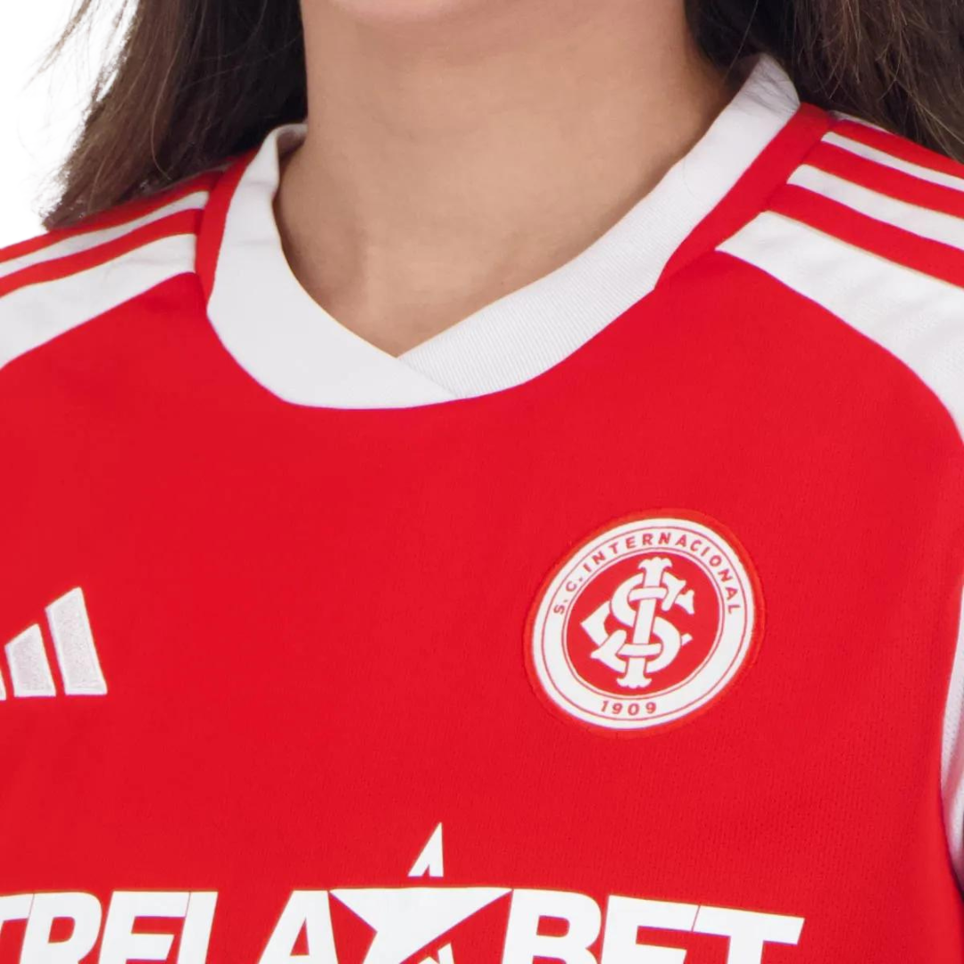 Camisa Feminina Internacional 2024/25 Home