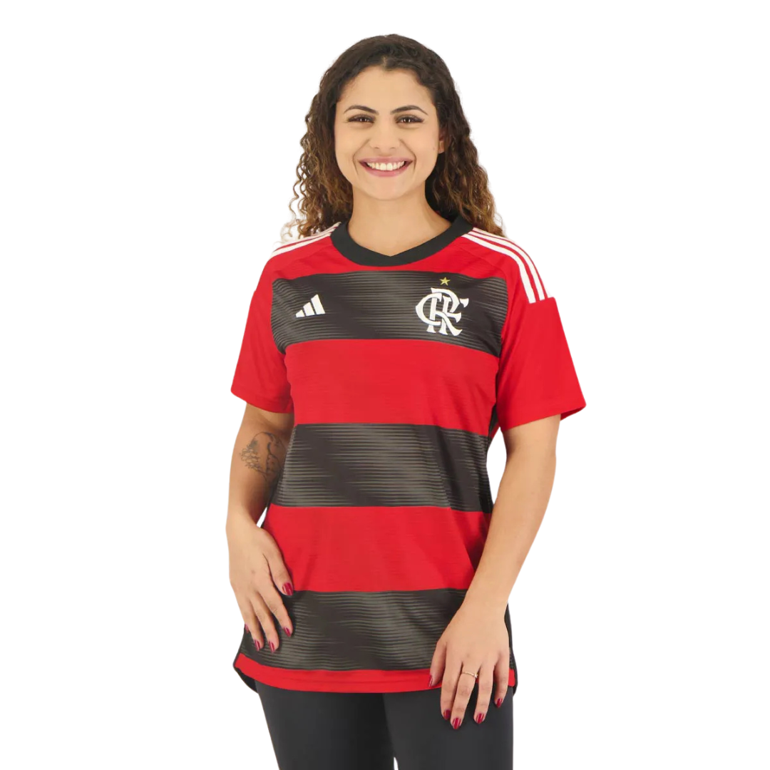 Camisa Flamengo Feminina Adidas 2023/24 Home