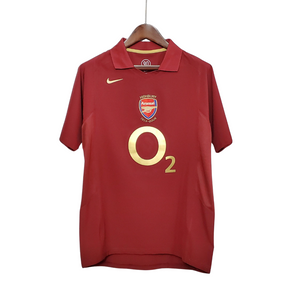 Camisa Retrô Arsenal 2005/06 Home