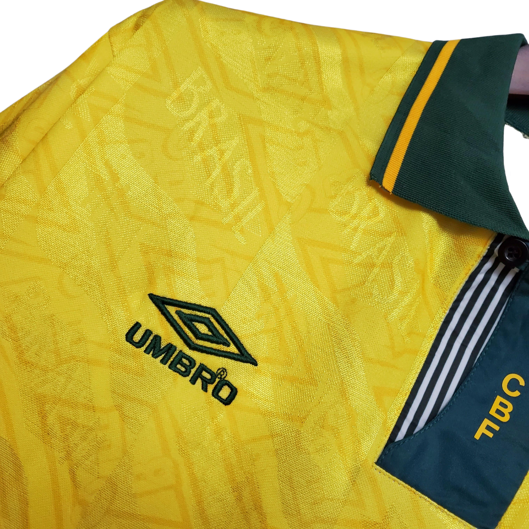 Camisa Retrô Seleção Brasil 1991/93 Home