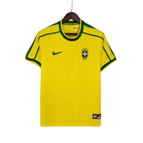 Camisa Retrô Seleção Brasil 1998/98 Home