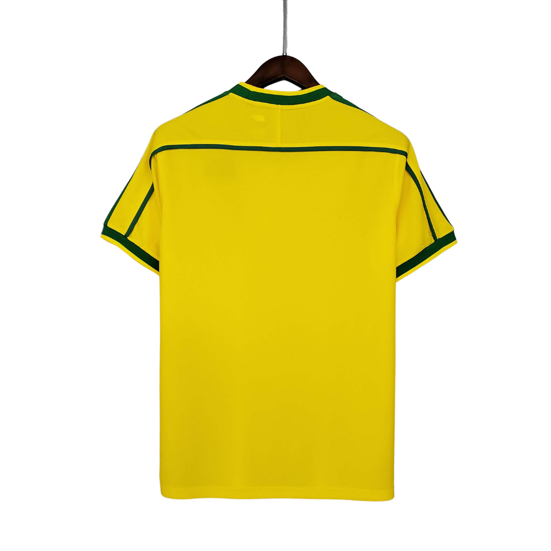 Camisa Retrô Seleção Brasil 1998/98 Home