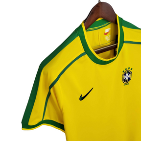 Camisa Retrô Seleção Brasil 1998/98 Home