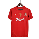 Camisa Retrô Liverpool 2005/05 Home Champions League Edition