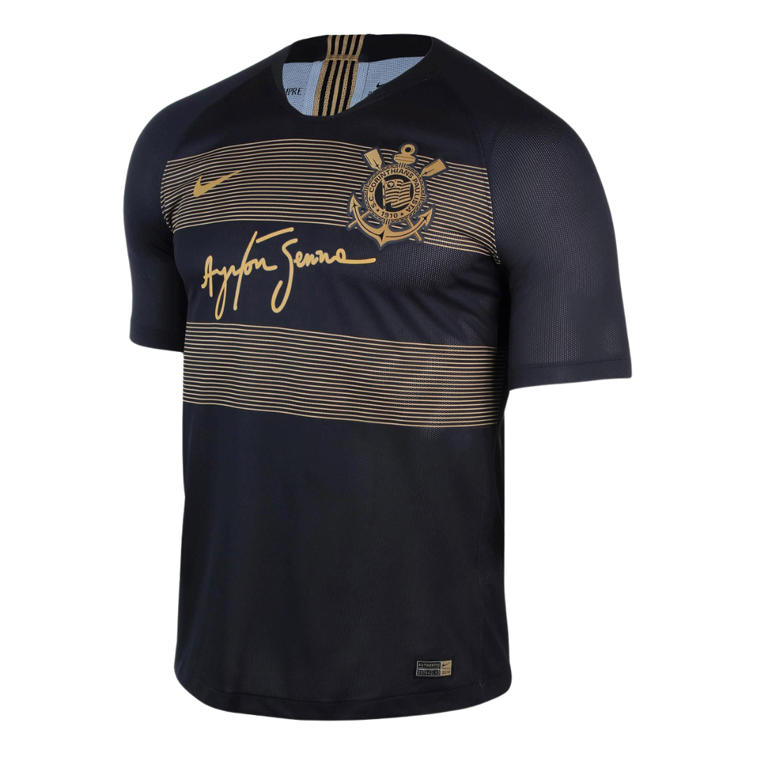 Camisa Corinthians Retrô 2018/19 Ayrton Senna