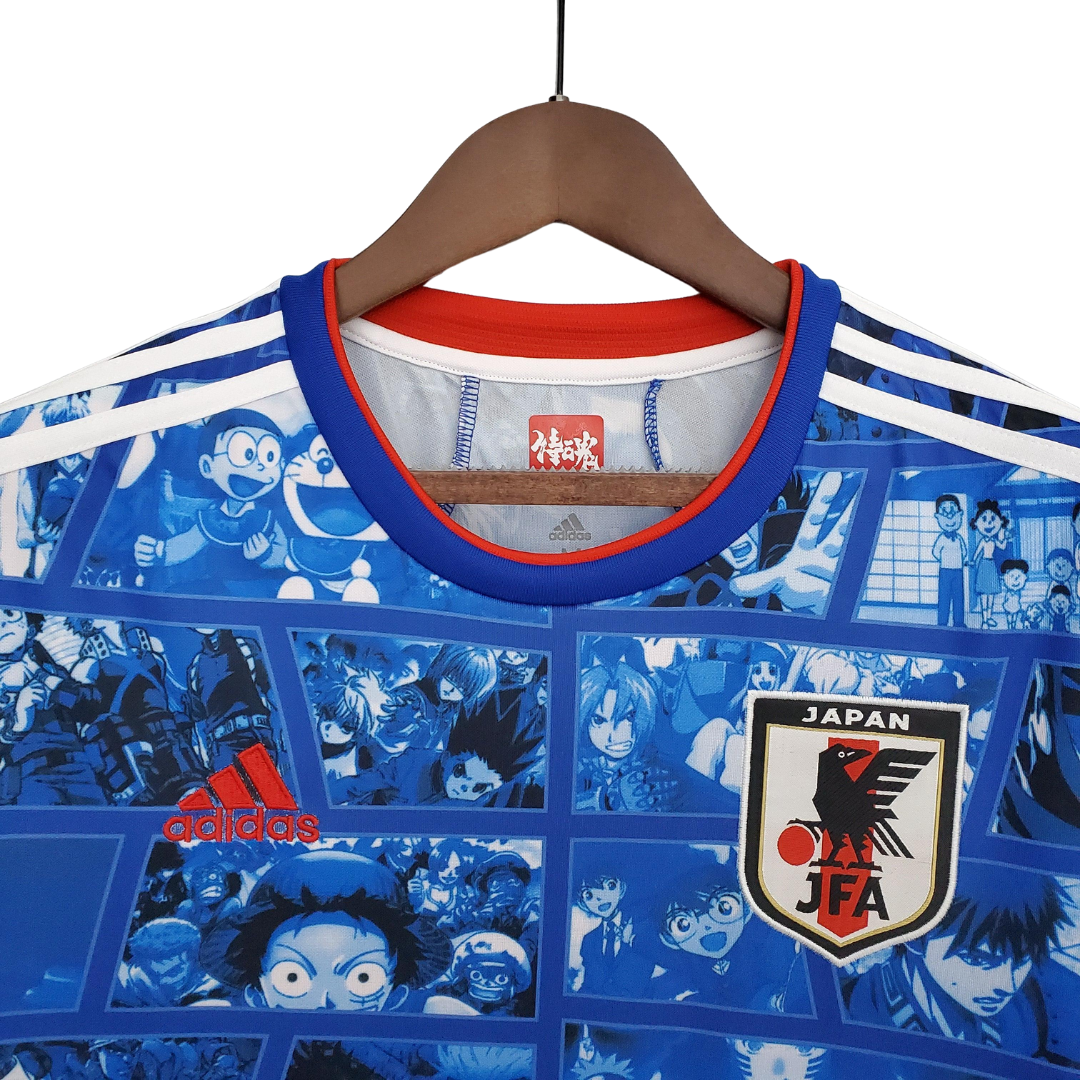 Camisa Seleção Japão 2020/21 Edição Especial Animes