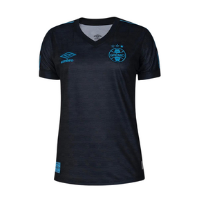 Camisa III Feminina Grêmio Umbro 23/24 Preta