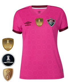 Camisa Feminina Fluminense Umbro 23/24 Outubro Rosa