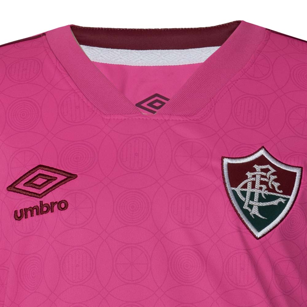 Camisa Feminina Fluminense Umbro 23/24 Outubro Rosa