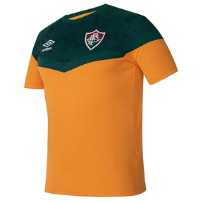 Camisa Fluminense Umbro Treino 23/24 Laranja/Verde