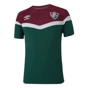 Camisa Fluminense Treino Umbro 23/24 Verde Grená