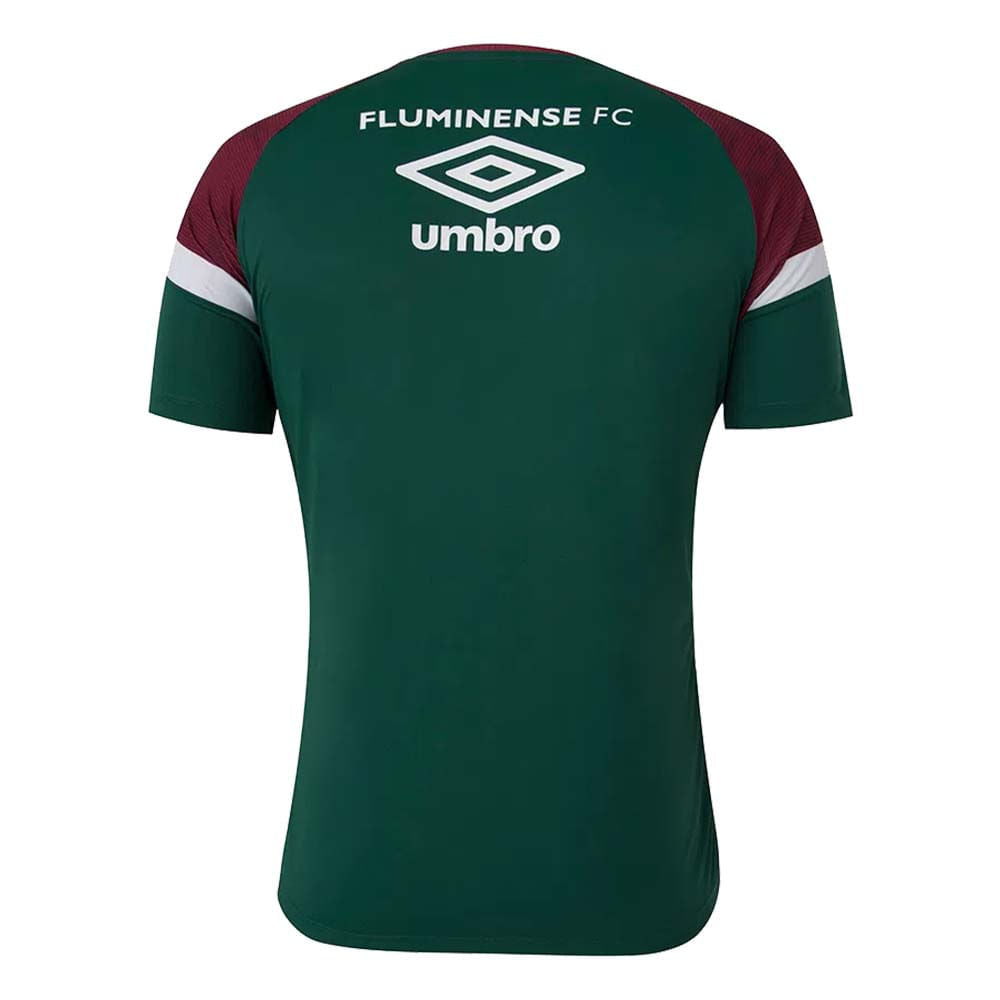 Camisa Fluminense Treino Umbro 23/24 Verde Grená