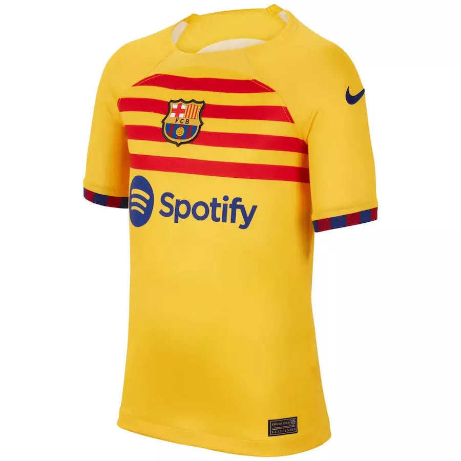 Camisa Barcelona 2023/24 Amarela