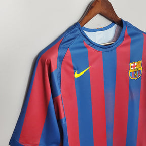 Camisa Retrô FC Barcelona 2006/06 Home Champions League Edition - ResPeita Sports